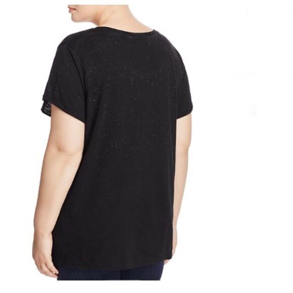 Lucky Brand Glitter Tee Shirt C7 - Picture 2 of 7